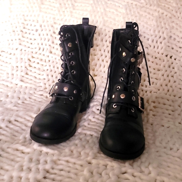 Shoes | Guc Biker Boots | Poshmark